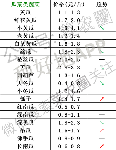 今日蔬菜价格表，市场走势深度解析与消费者洞察